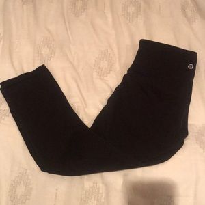 lululemon Mid-rise Crop Wunder Under Leggings
